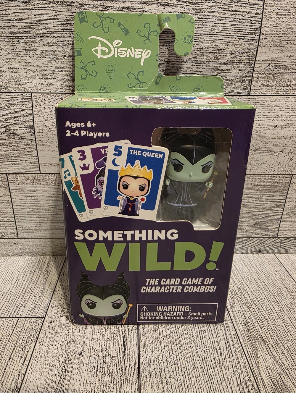 Disney Something Wild! Card Game - Purple & Green Maleficent Packaging